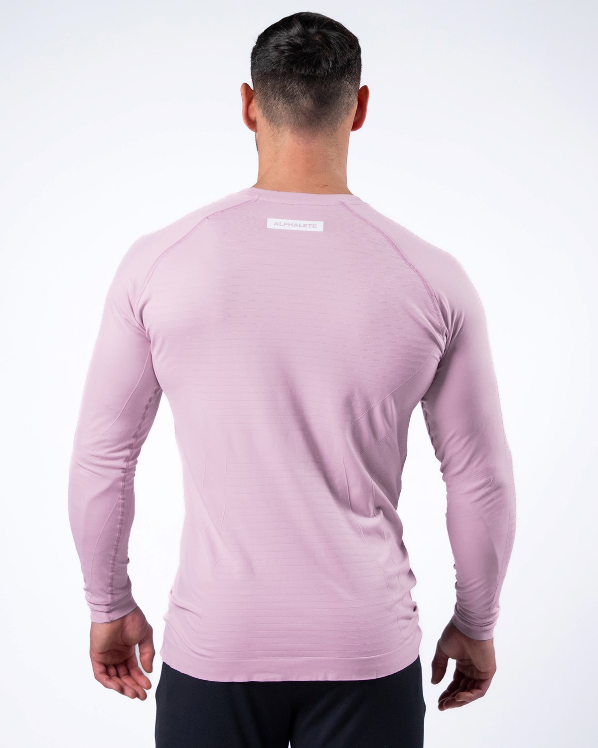 Alphalete High Performance Seamless Long Sleeve Tee Bloom | 03742-RSLQ