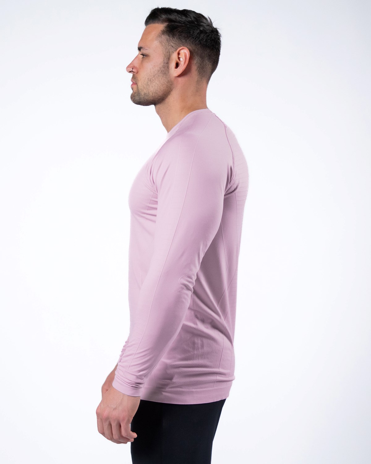 Alphalete High Performance Seamless Long Sleeve Tee Bloom | 03742-RSLQ