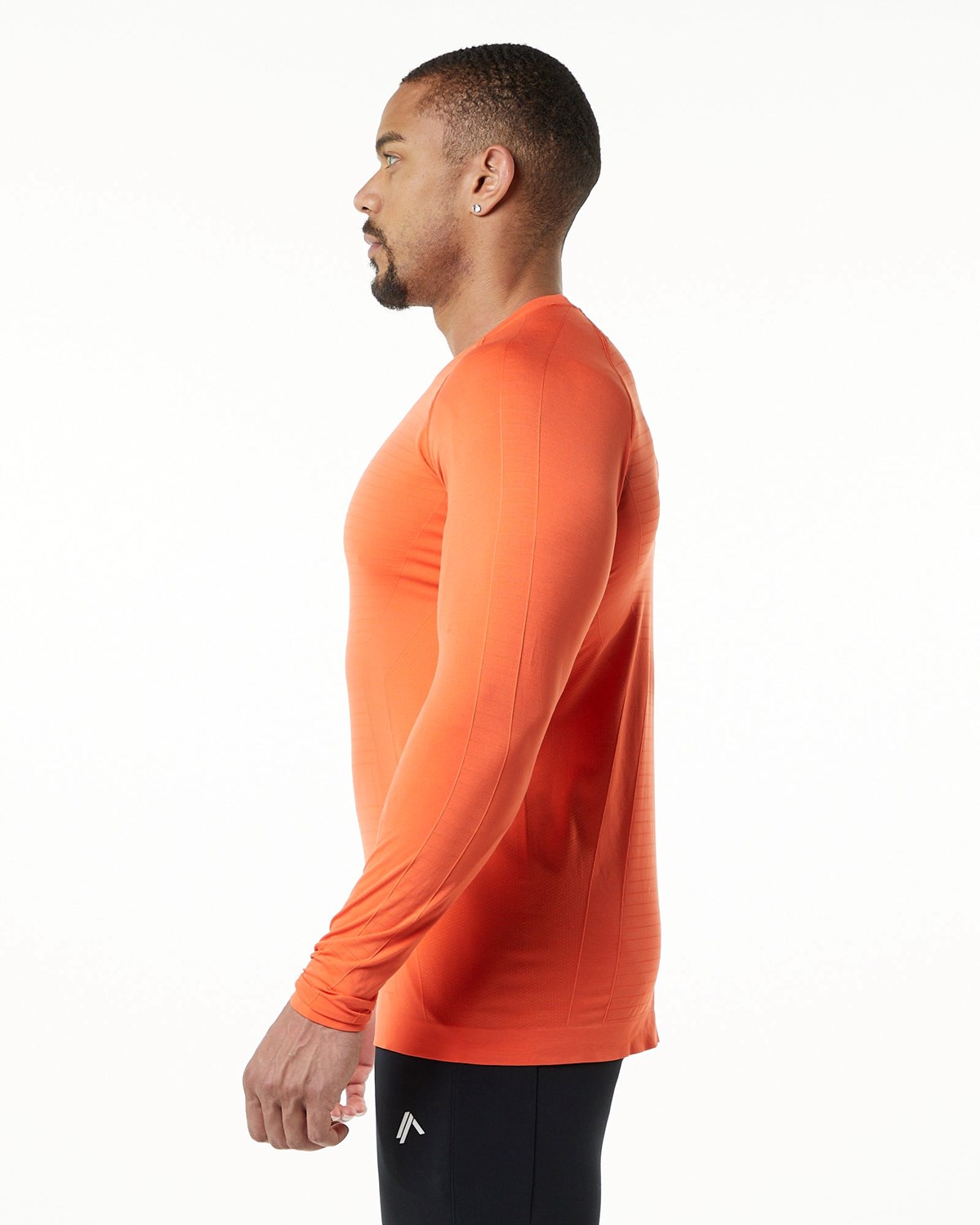 Alphalete High Performance Seamless Long Sleeve Tee Faded Strawberry | 29845-TFEU