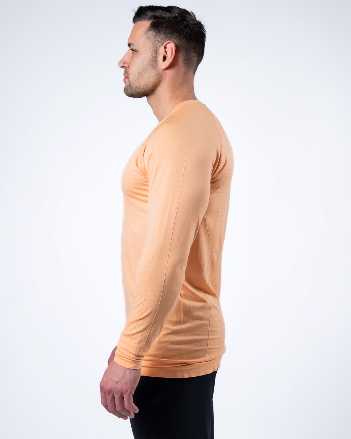 Alphalete High Performance Seamless Long Sleeve Tee Koralowe | 69128-XVJO