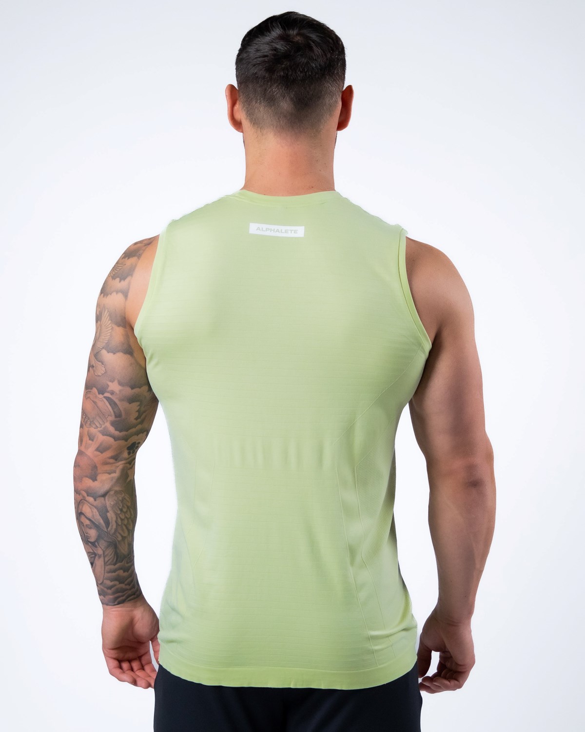 Alphalete High Performance Seamless Tank Frozen Spring | 29508-SIZA