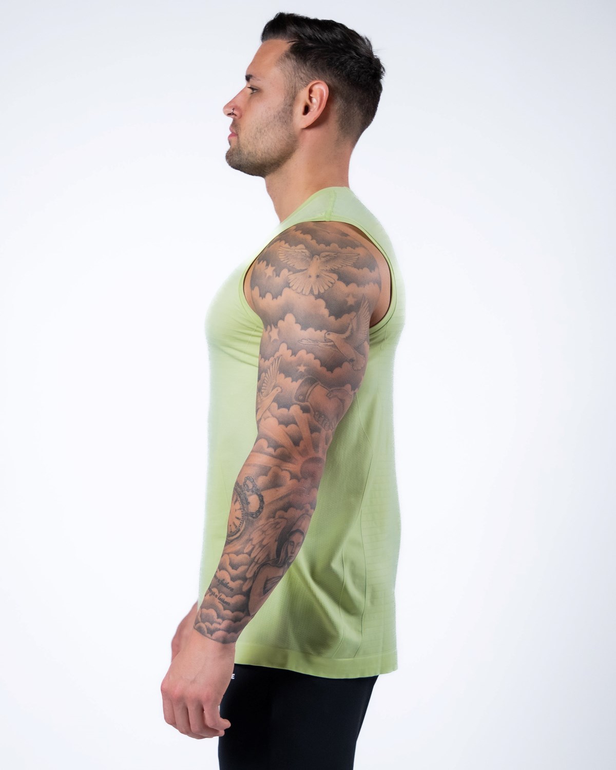 Alphalete High Performance Seamless Tank Frozen Spring | 29508-SIZA