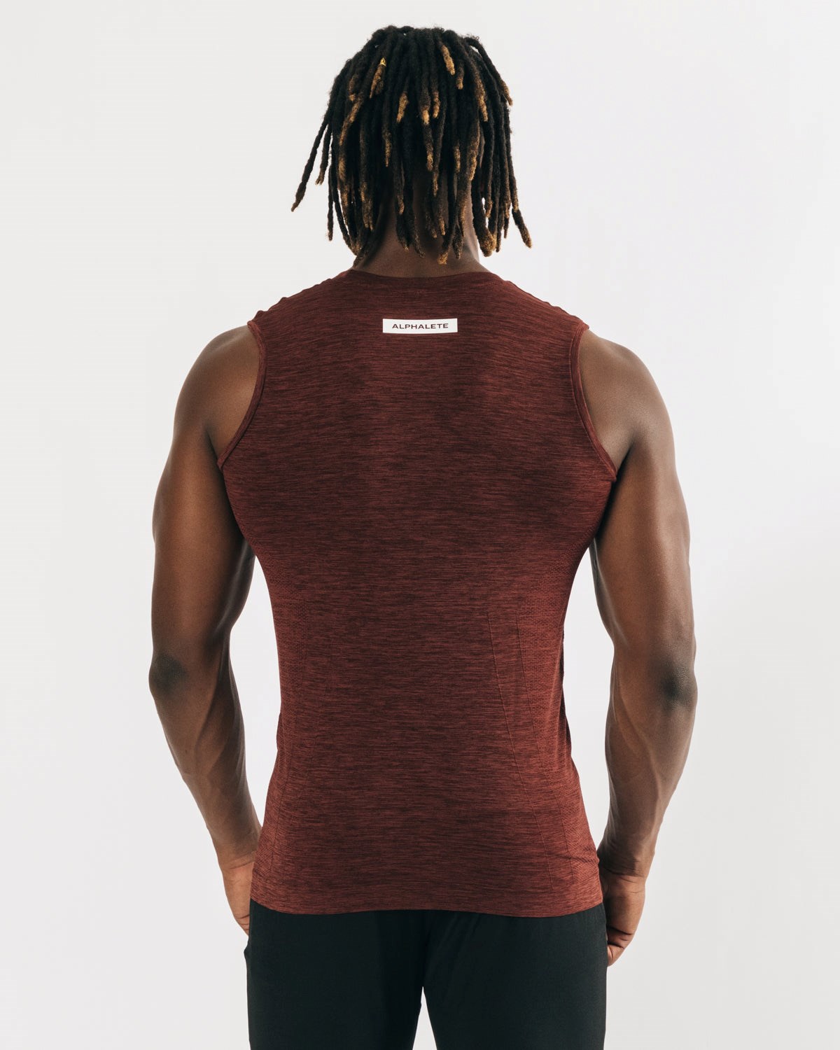 Alphalete High Performance Seamless Tank Miedź | 58391-HYGD