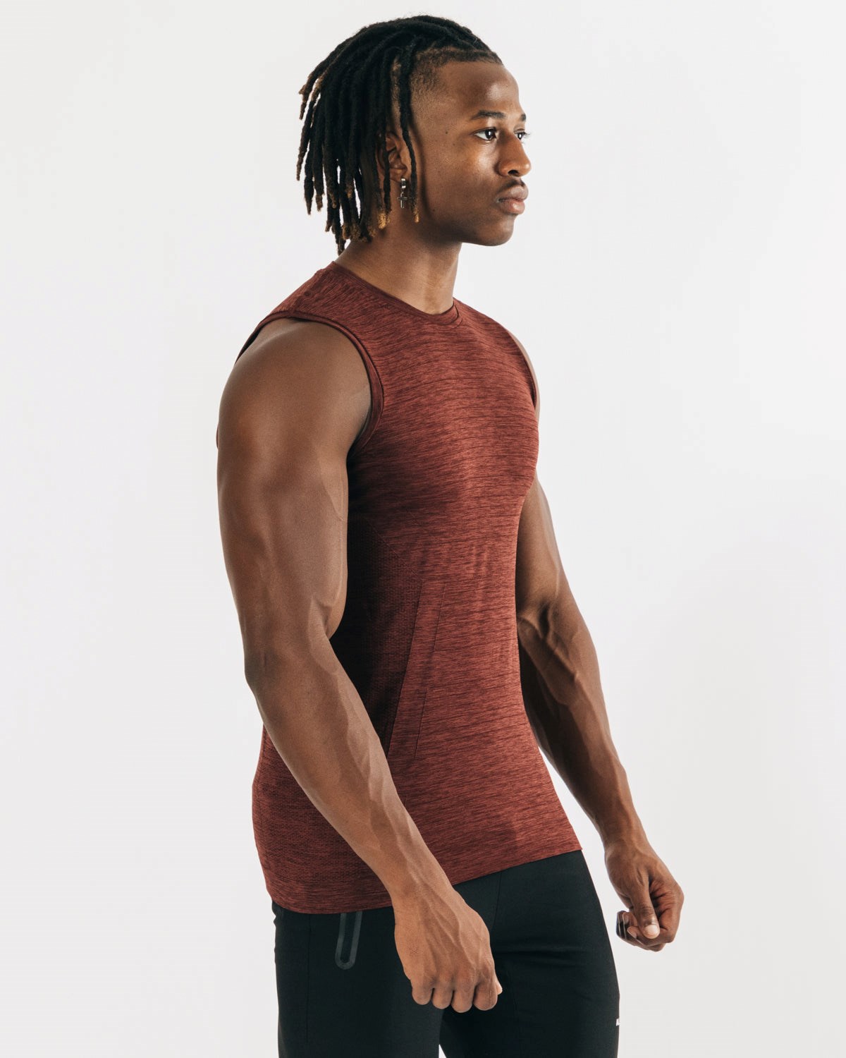 Alphalete High Performance Seamless Tank Miedź | 58391-HYGD