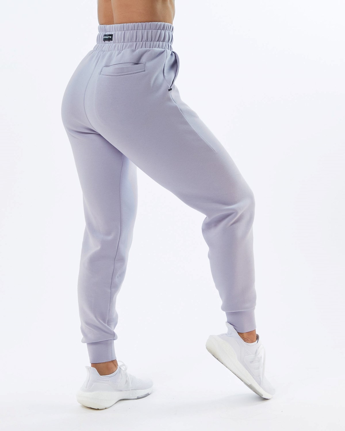 Alphalete Interlock Knit Cuffed Jogger Lilac | 74698-HIQE