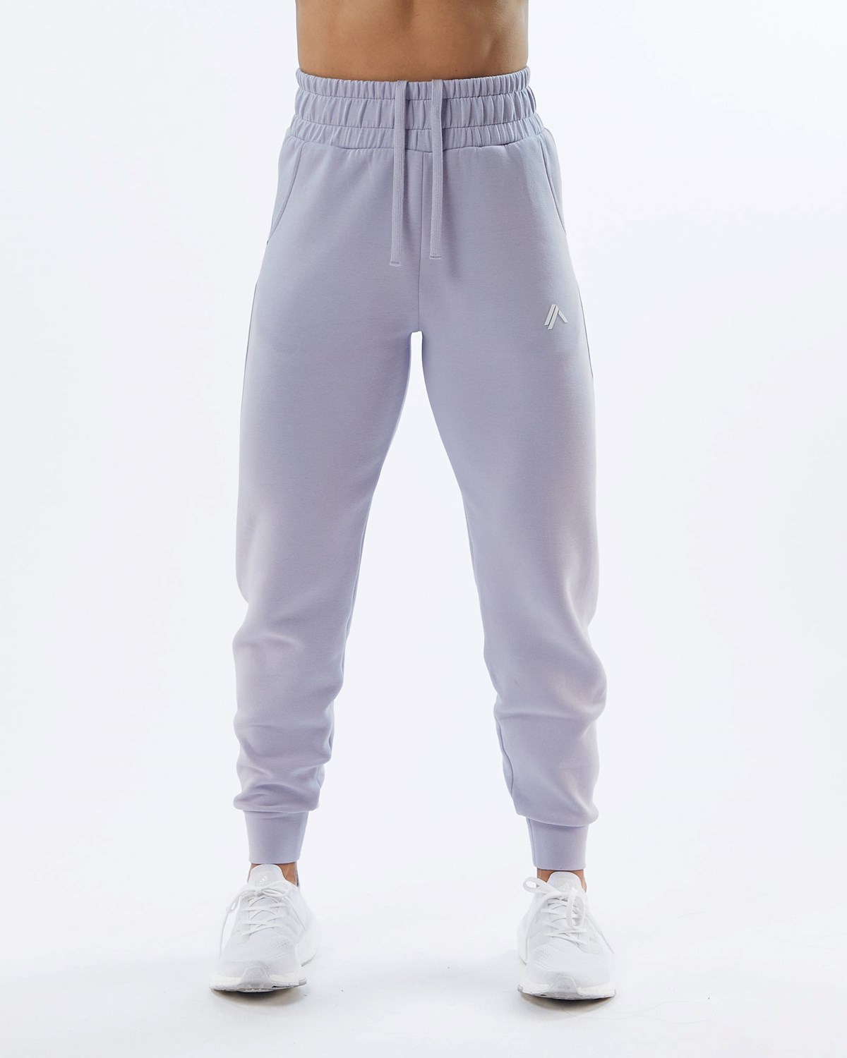 Alphalete Interlock Knit Cuffed Jogger Lilac | 74698-HIQE