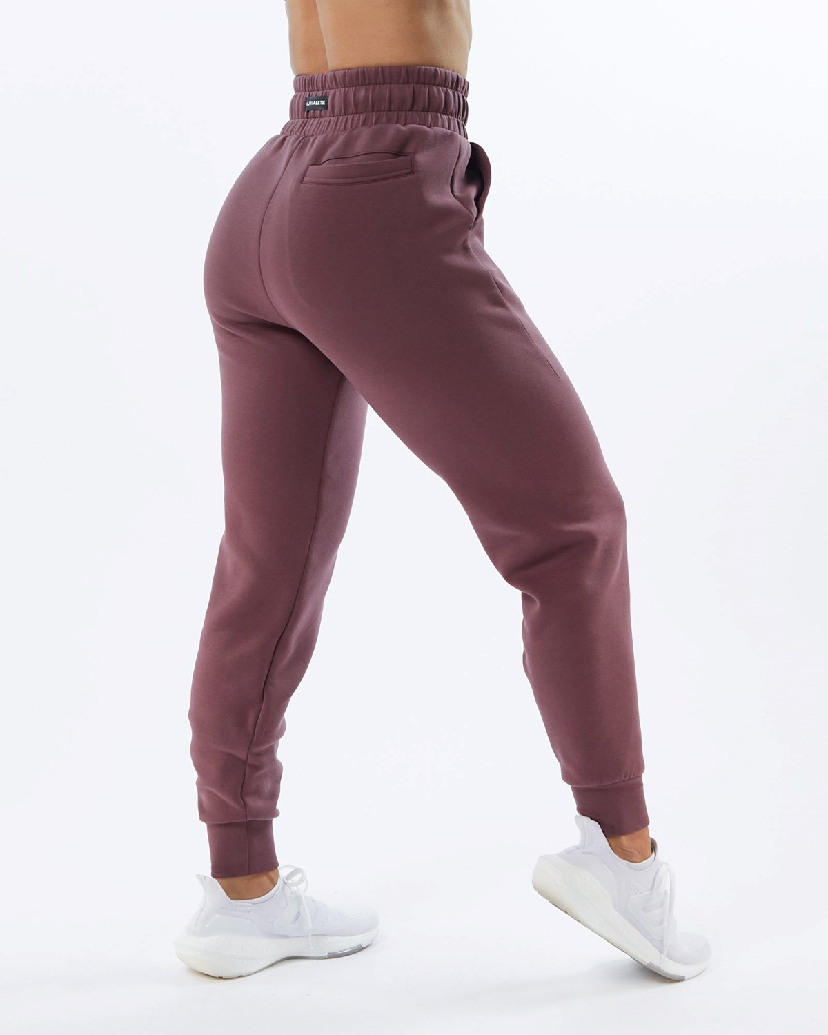 Alphalete Interlock Knit Cuffed Jogger Mauve | 04326-JUXE