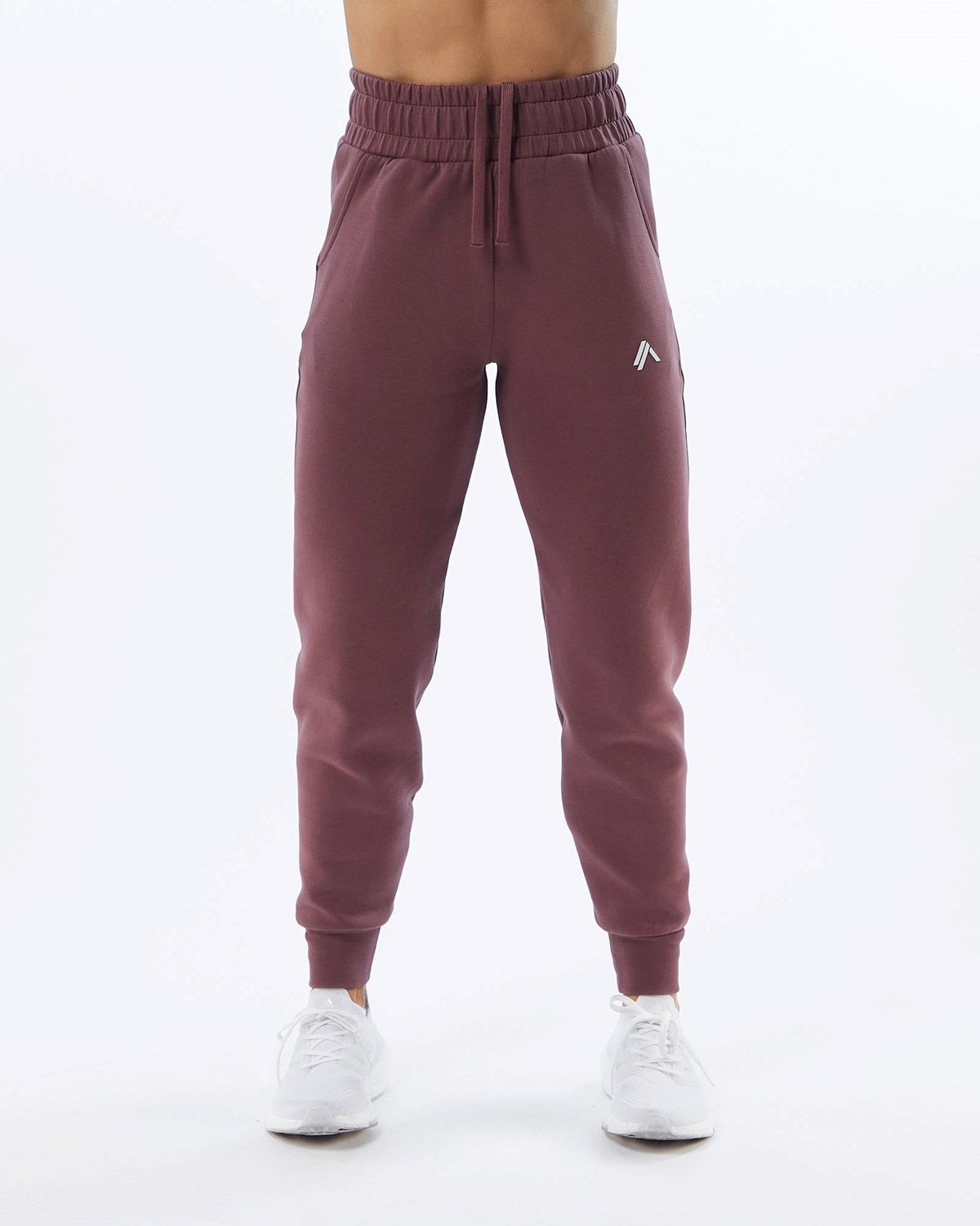 Alphalete Interlock Knit Cuffed Jogger Mauve | 04326-JUXE