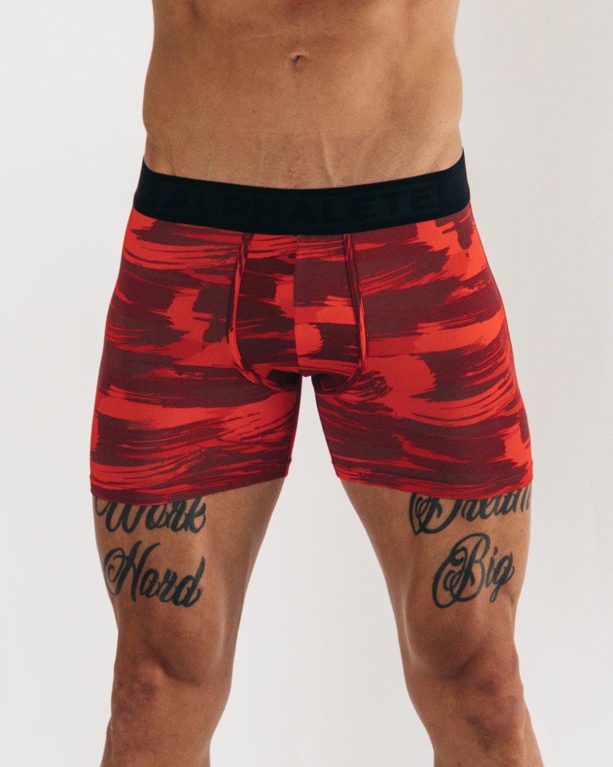 Alphalete Oddychająca Modal Bokser Brief Camo | 37921-MQCW