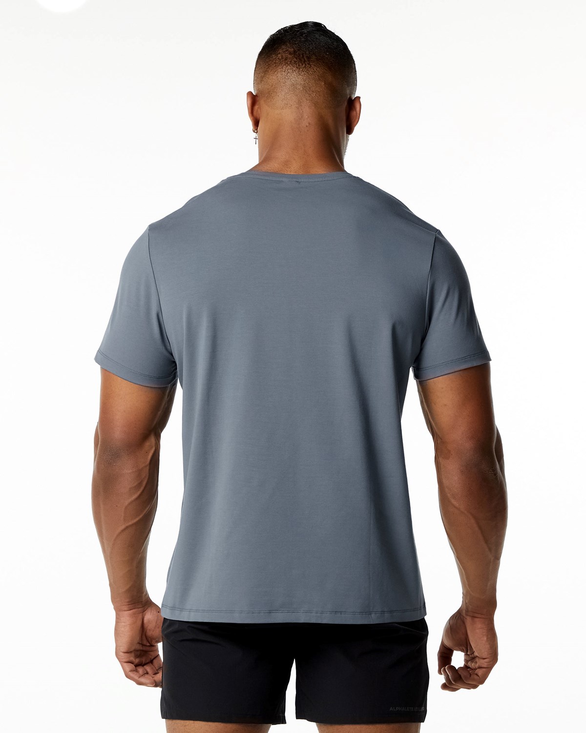 Alphalete Relaxed Fit Tee Carbon | 81374-YJBU