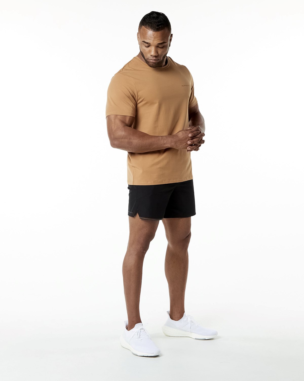 Alphalete Relaxed Fit Tee Rust | 14023-RUMH