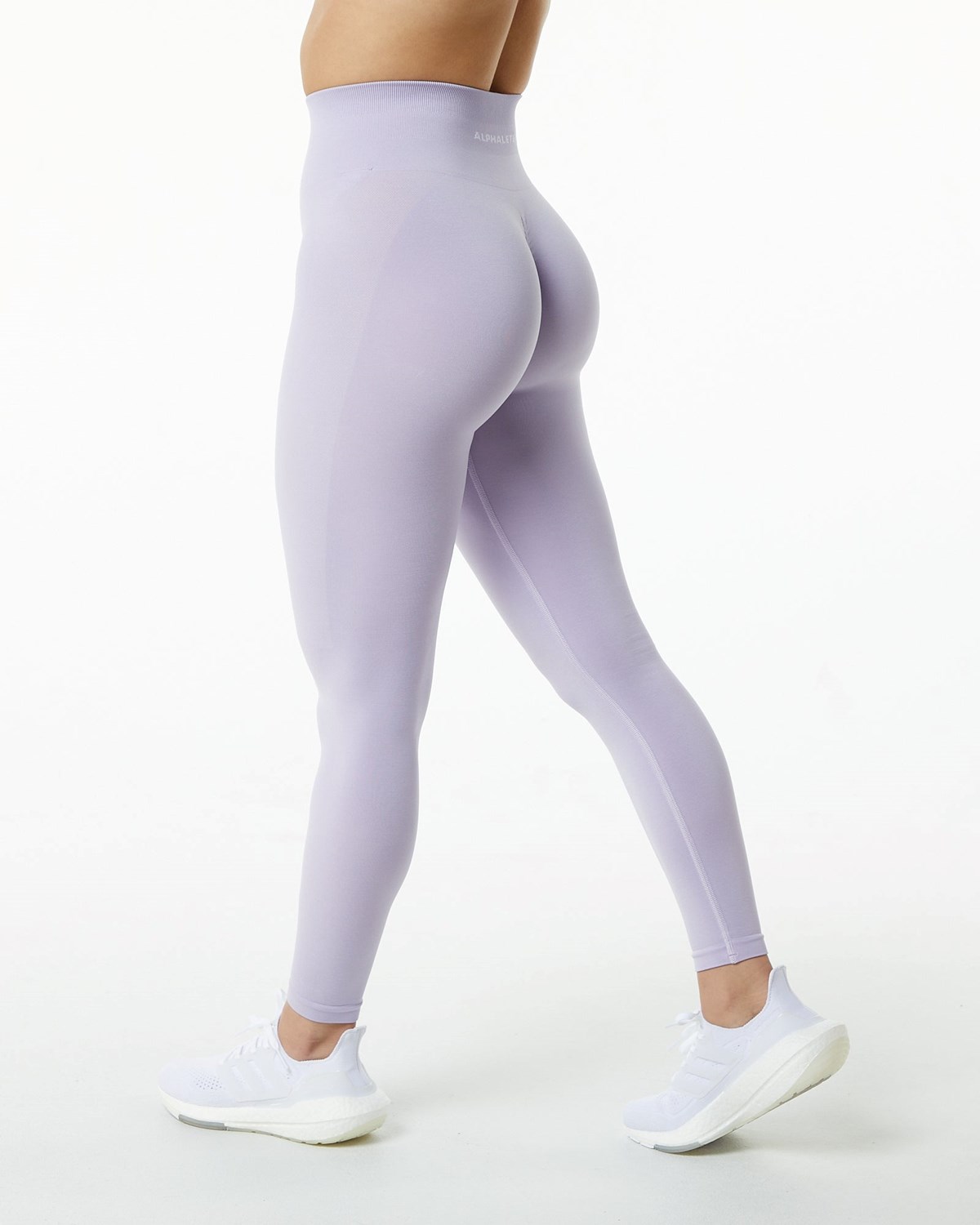 Alphalete Seamless Scrunch Legging Misty Lilac | 70961-PUHR