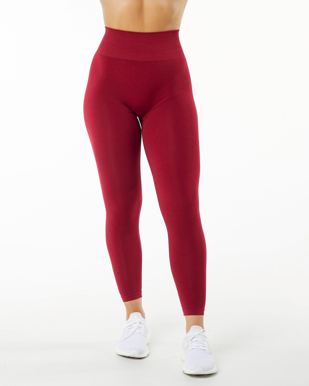 Alphalete Seamless Scrunch Legging Scarlet | 28137-INKO