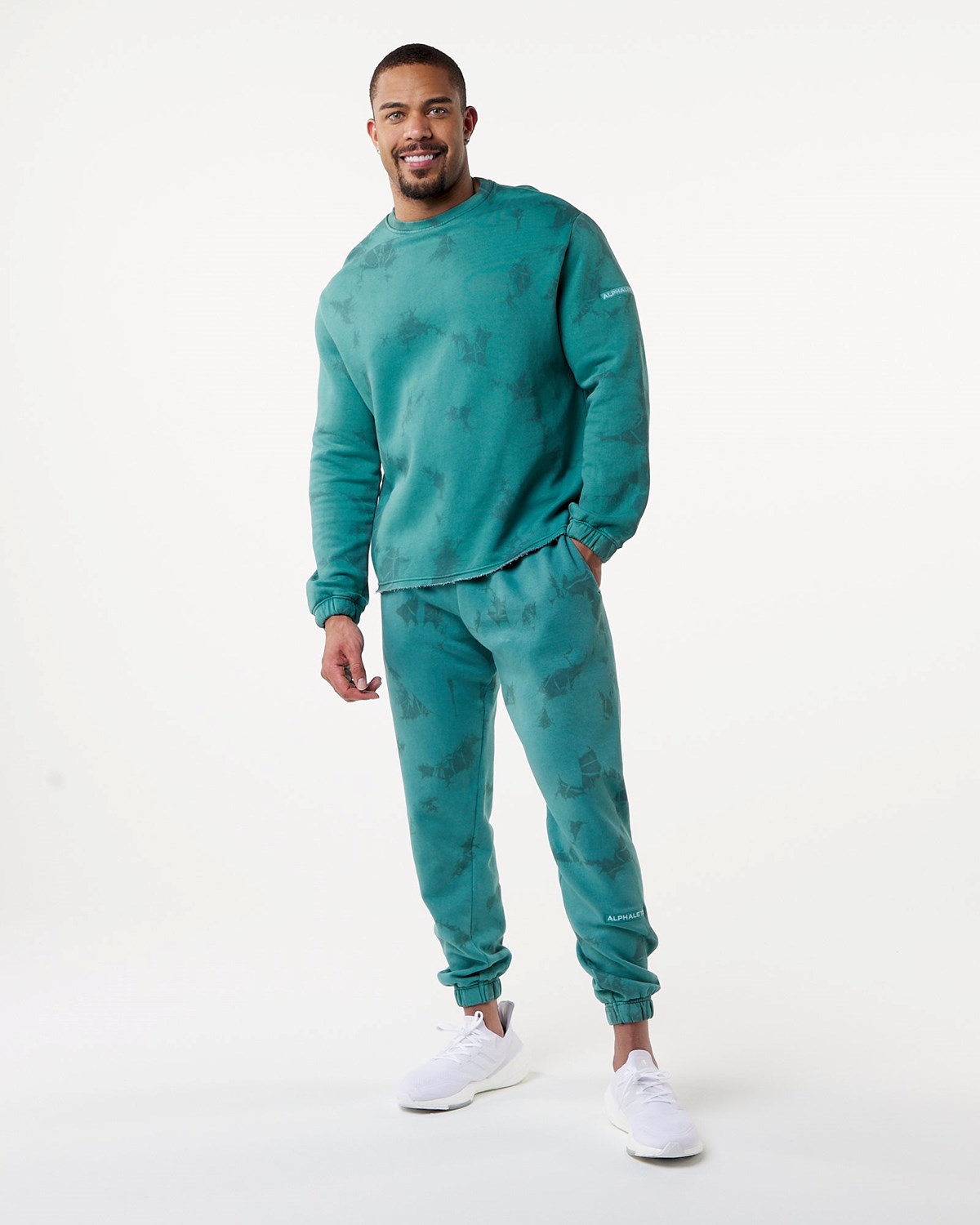 Alphalete Washed Fleece Swetry Submarine | 86570-WHVP