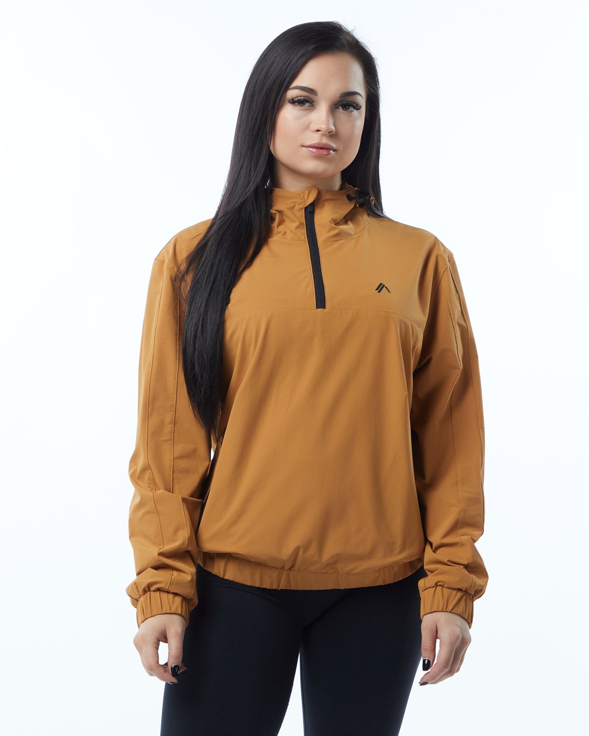 Alphalete Woven Performance Jacket Chestnut | 23547-IOHJ