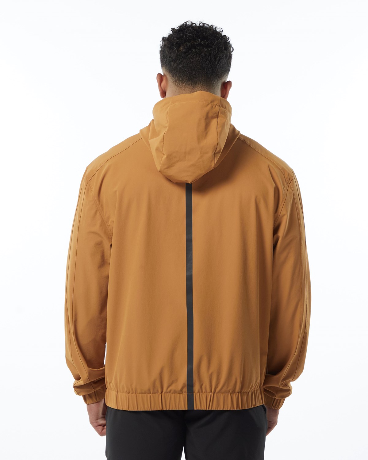 Alphalete Woven Performance Jacket Chestnut | 58271-RWZL