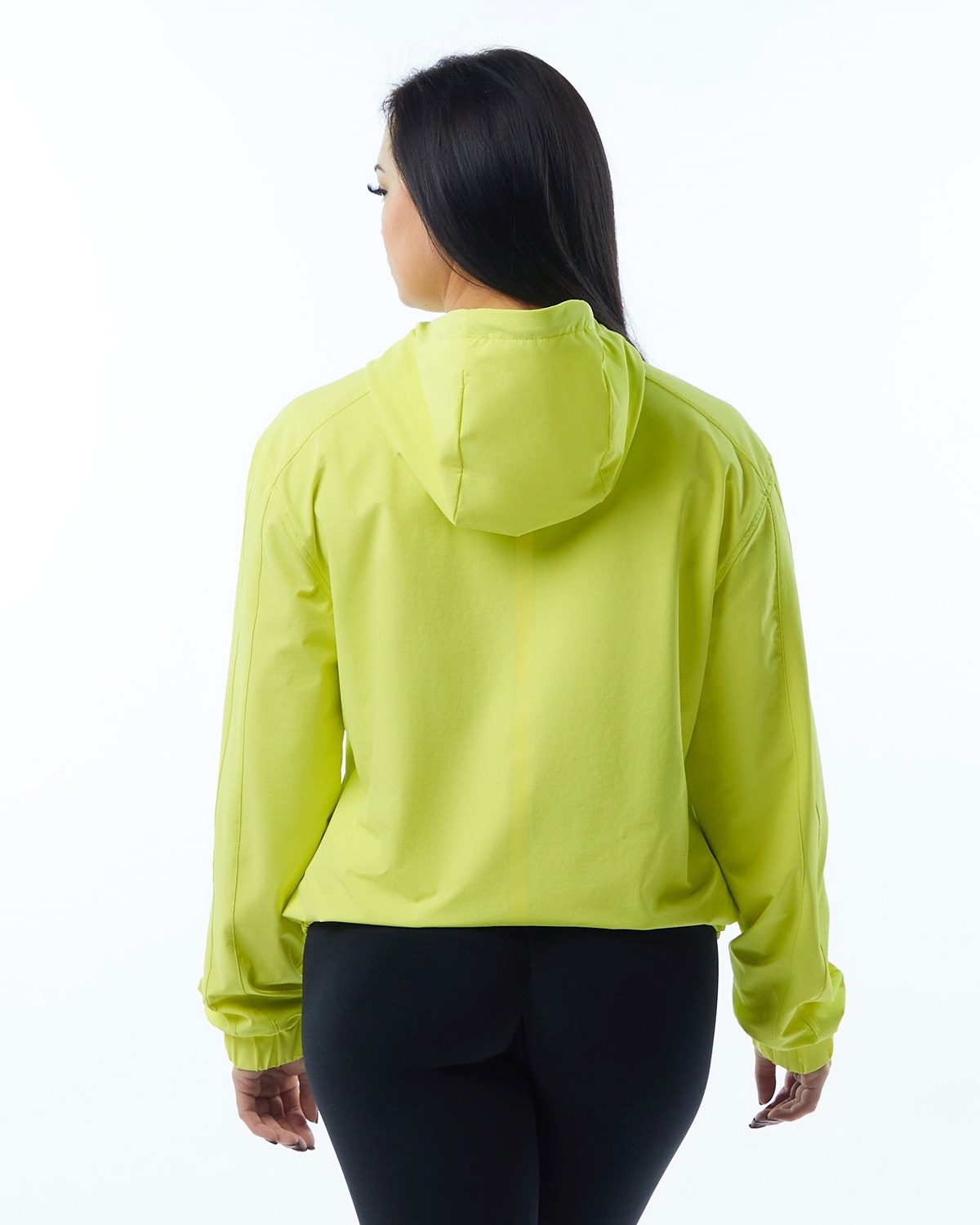 Alphalete Woven Performance Jacket Citrus Slice | 58706-TJOQ