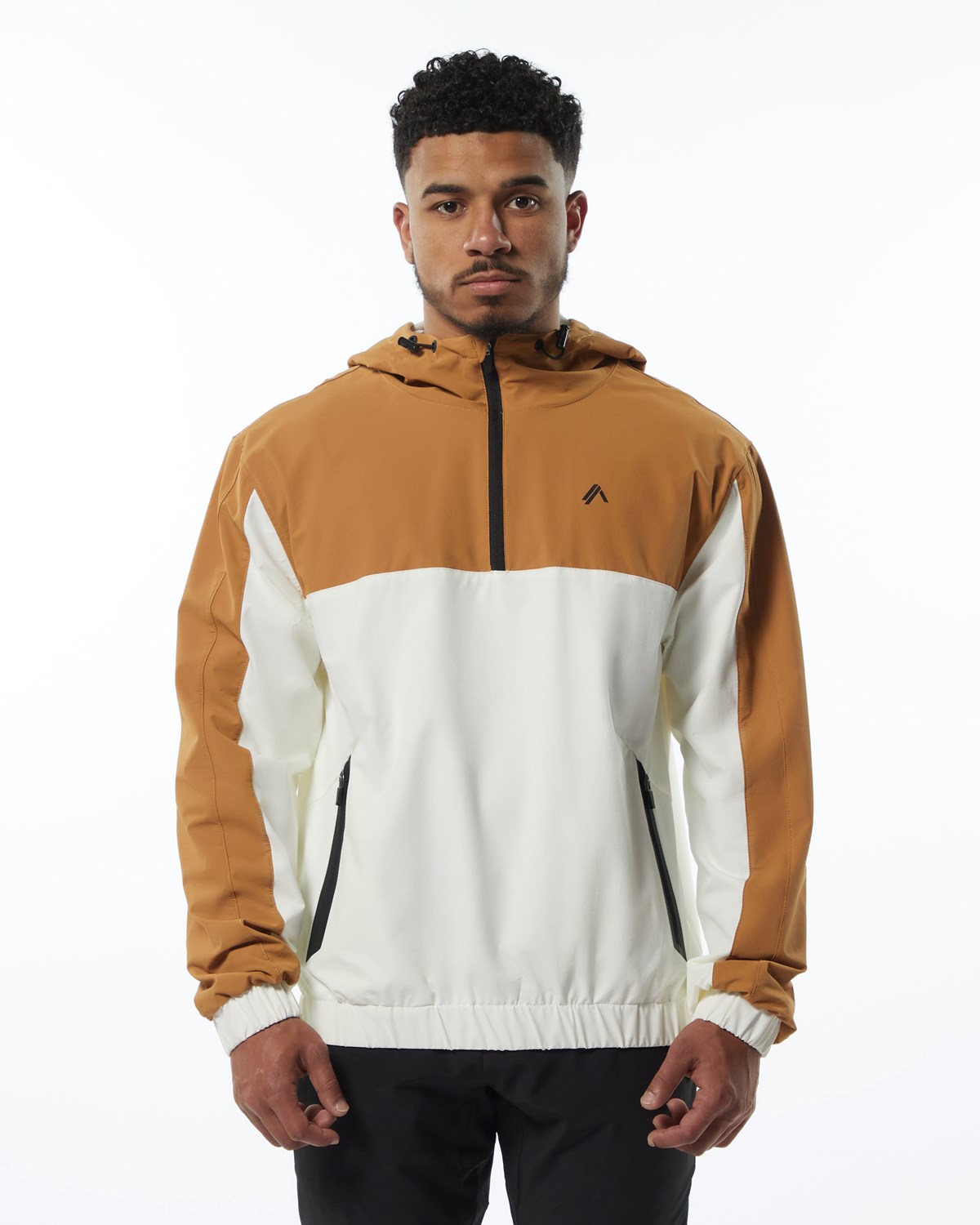 Alphalete Woven Performance Jacket Kremowe | 30846-FMYG