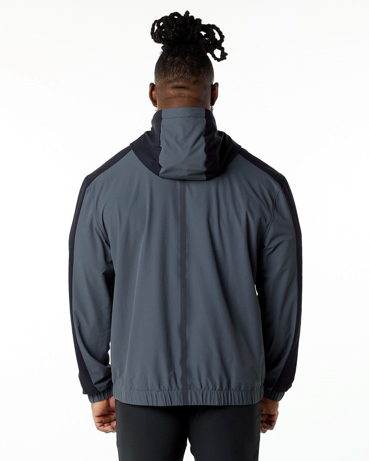 Alphalete Woven Performance Jacket Szare | 98154-MBCZ