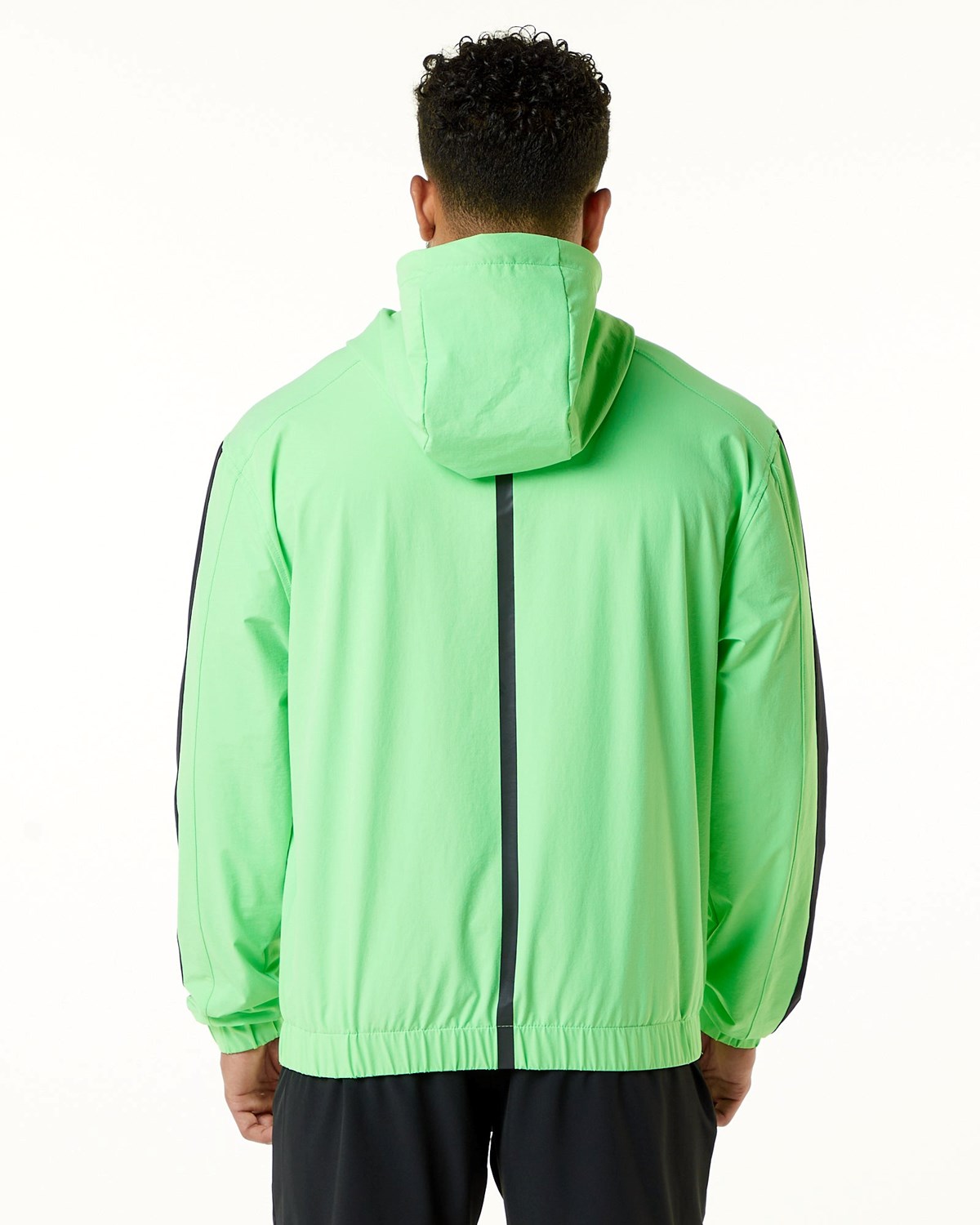 Alphalete Woven Performance Jacket Zielone | 61852-HAZO