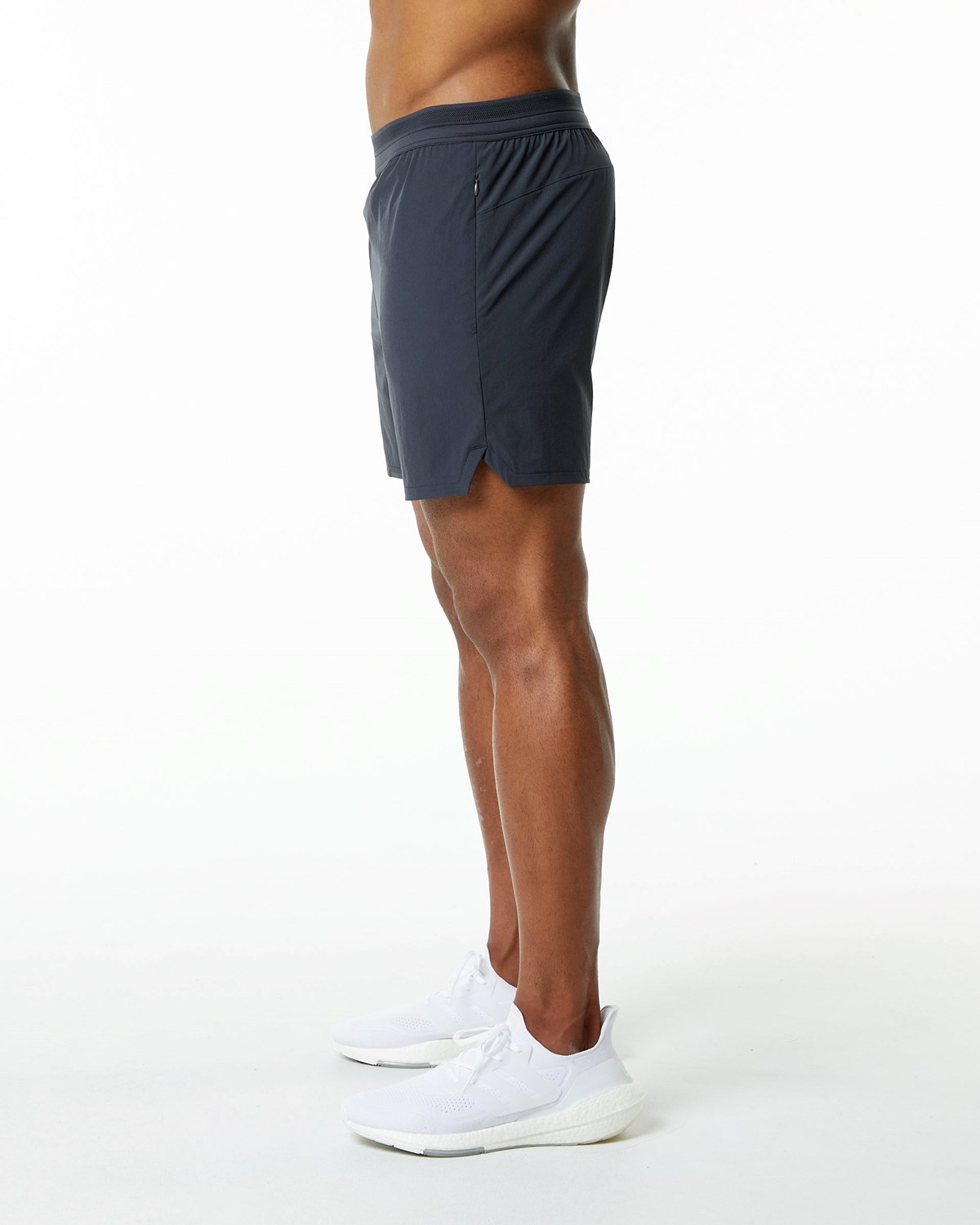 Alphalete Woven Treningowe Krótkie Charcoal | 52708-URYJ