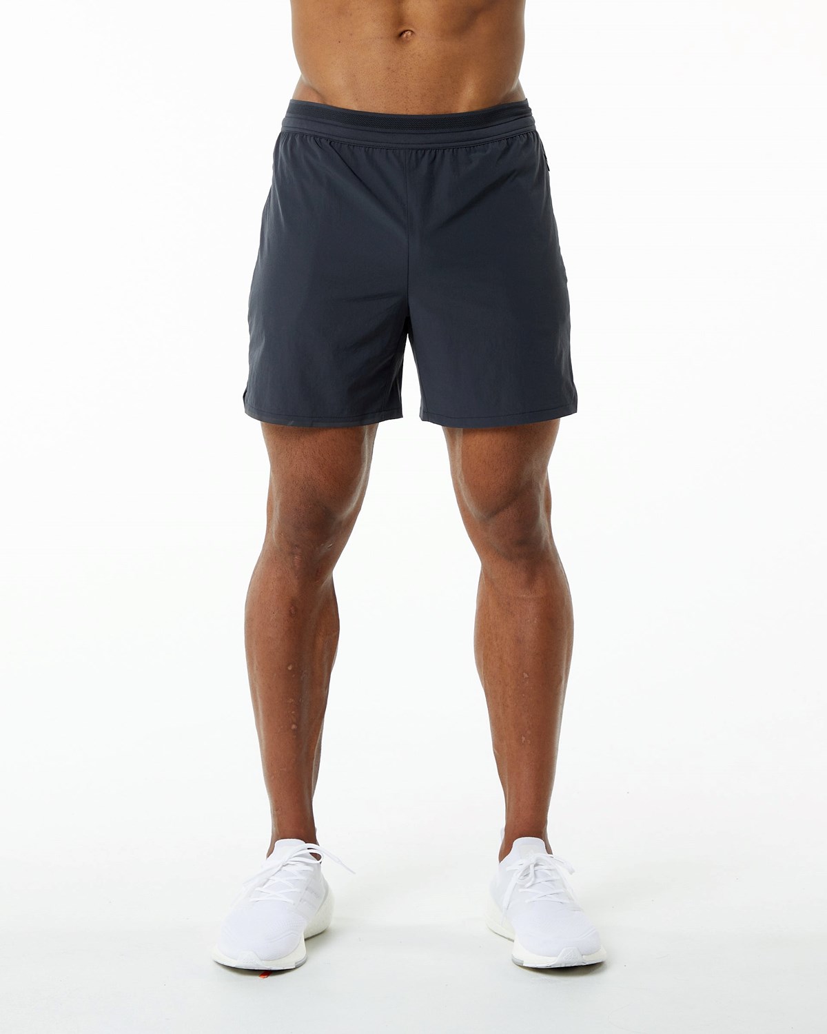 Alphalete Woven Treningowe Krótkie Charcoal | 52708-URYJ