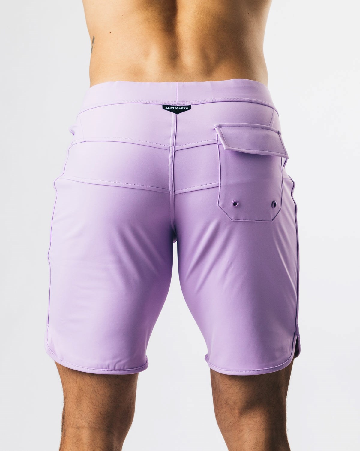 Alphalete Zawodowe Board Krótkie Ultra Violet | 58327-HIXQ