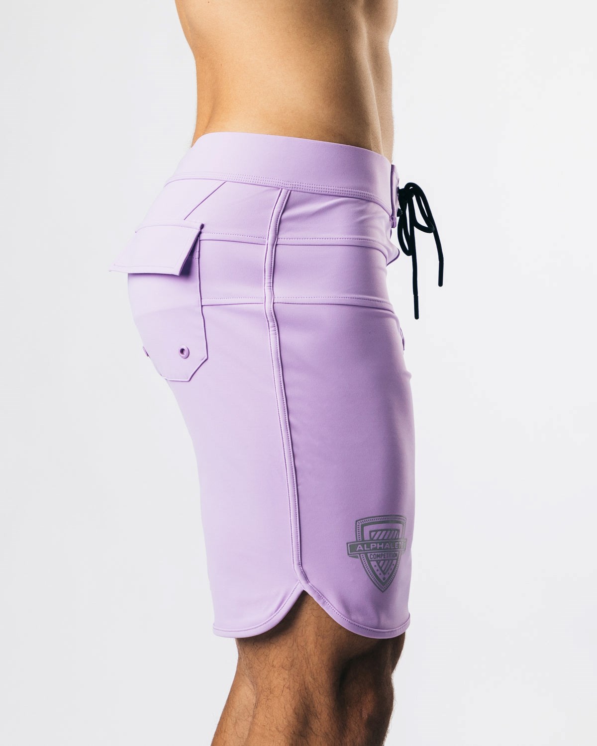 Alphalete Zawodowe Board Krótkie Ultra Violet | 58327-HIXQ